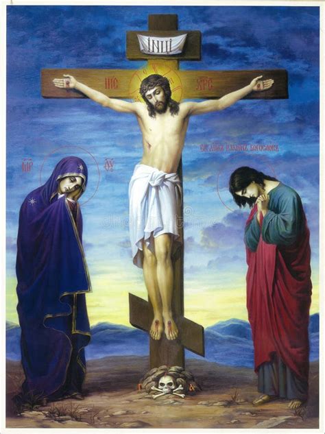 The Crucifixion Jesus Christ Stock Photo - Image of grunge, easter ...