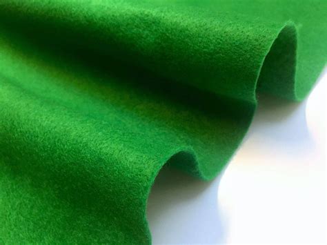 EMERALD GREEN Felt Fabric Material Craft Plain Colours Polyester -102cm ...