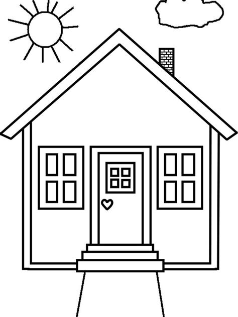 House Coloring Pages Pdf. Below is a collection of House Coloring Page ...