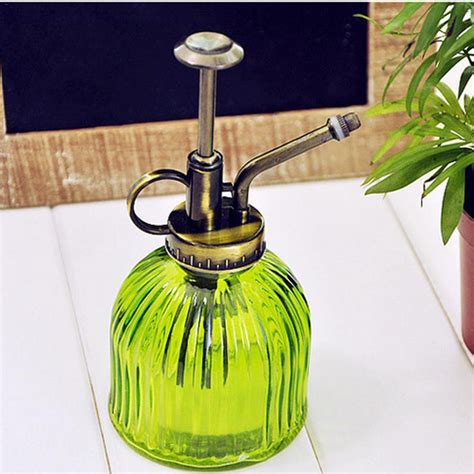 Plant Flower Watering Spray Bottle Antique Glass Watering Sprayer Plant ...