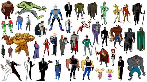 bruce timm characters | Batman cartoon, Batman the animated series ...