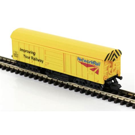 Track Cleaning Wagon Network Rail - N Gauge