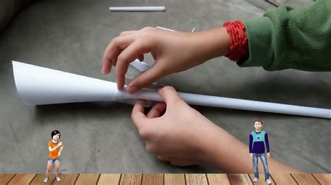 How to make a trumpet out of paper || DIY trumpet || How to make a ...