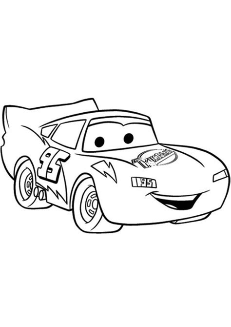 the cartoon character cars from disney's cars coloring pages for kids ...