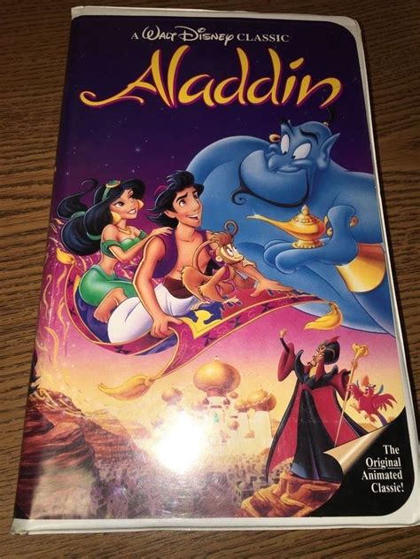 Disney Aladdin Vhs