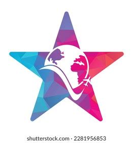 World Travel Logo Design Icon Vector Stock Vector (Royalty Free ...