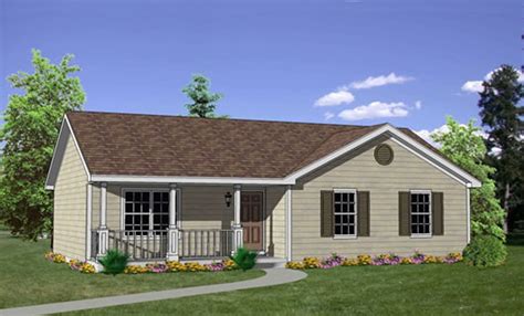 Ranch Style House Plan - 3 Beds 2 Baths 1200 Sq/Ft Plan #116-242 ...