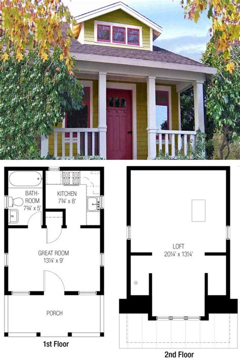 12X24 Tiny House Plans With Loft / Our tiny house plans give you all of ...