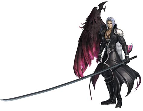 Sephiroth, One-Winged Angel II Outfit Art - Dissidia Final Fantasy NT ...