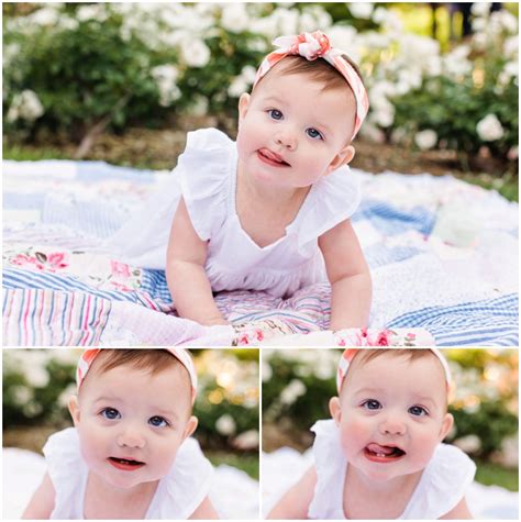 Blythe & Aberdeen’s 8 Month Portraits At UCLA – Baby’s First Year ...