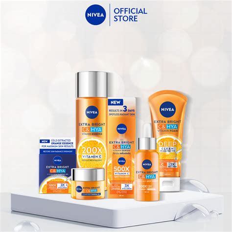 NIVEA Face Care Extra Bright C&HYA Night Routine Set | Shopee Malaysia