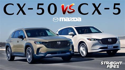 2023 Mazda CX-50 VS Mazda CX-5 2023 Specs Comparison