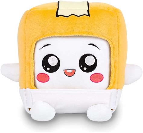 Amazon.com: LankyBox Official Merch - Baby Boxy Plush Toy - Small ...