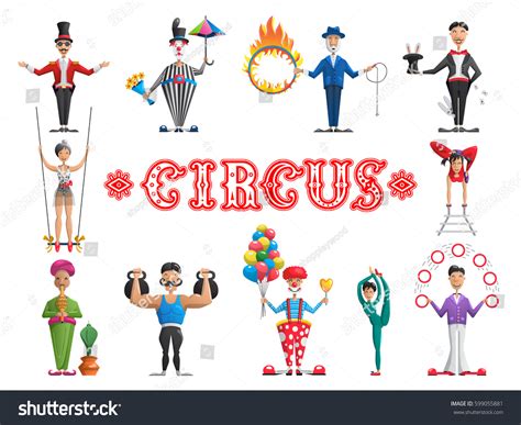 Circus characters Images, Stock Photos & Vectors | Shutterstock