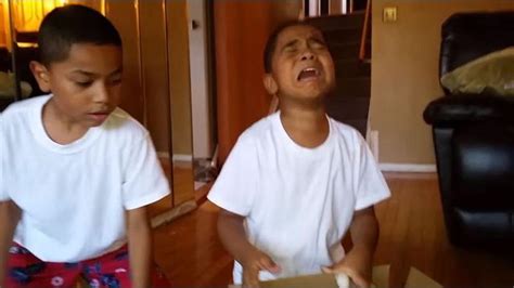 Dad pranks kids and gives them veggies for doing well in school