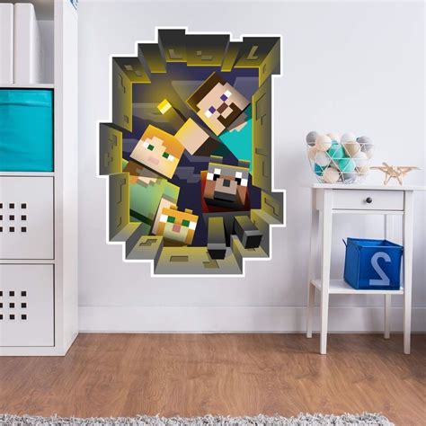 Minecraft Wall Stickers | Hot Sex Picture