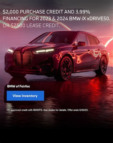 New BMW Lease Specials in Fairfax | BMW Dealer Serving Washington, D.C.