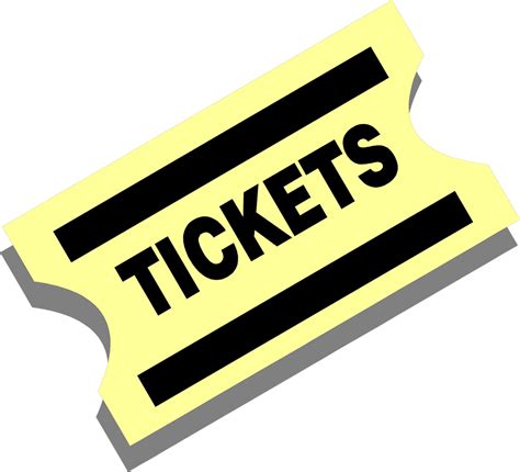 Ticket | Free Stock Photo | Illustration of a yellow ticket | # 4332