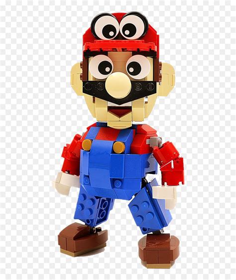 Mario Odyssey Png File - Lego Mario Moc, Transparent Png - vhv