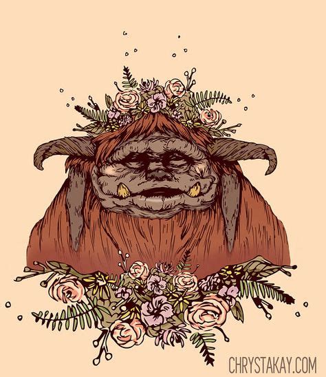 Unique fan art illustration of Ludo from the movie Labyrinth. He is ...