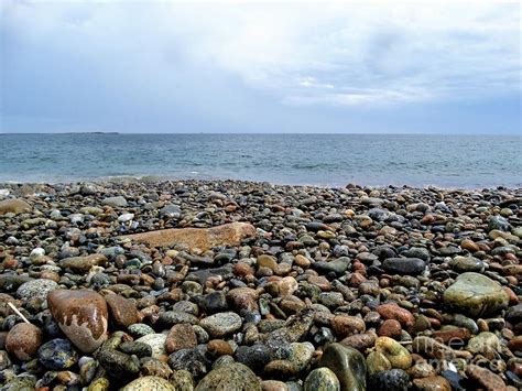 Pebble Beach Rockport Massachusetts Photograph by Gina Sullivan - Pixels