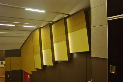 Acoustic Wall Panels In Auditorium - Sontext | Acoustic Panels ...