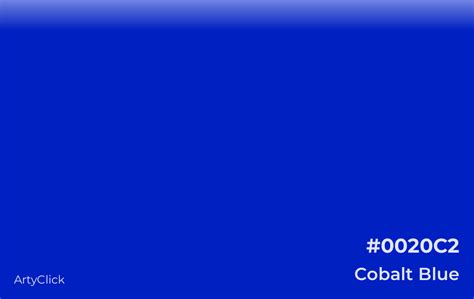 Cobalt Blue Color | ArtyClick