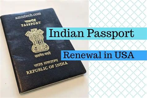 Renew Indian Passport in USA (VFS Process, Documents & Affidavits) - USA