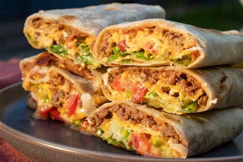 Beef and Bean Burrito – Joie de Vivre | Beef burrito recipe, Bean and ...