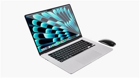 Apple MacBook Air 15 Inch Collection 2023 With Magic Mouse - 3D Model ...