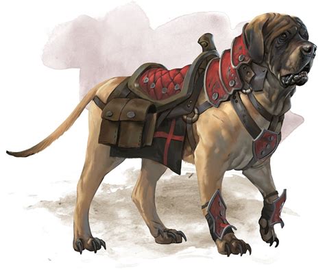 Mastiff - Monsters - D&D Beyond | Dog armor, Canine art, Fantasy ...