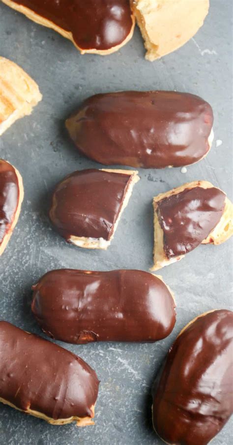 Traditional French Eclair Recipe (with step by step photos!) - Boston ...