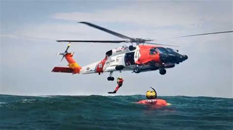 US Coast Guard Helicopter Search and Rescue - YouTube