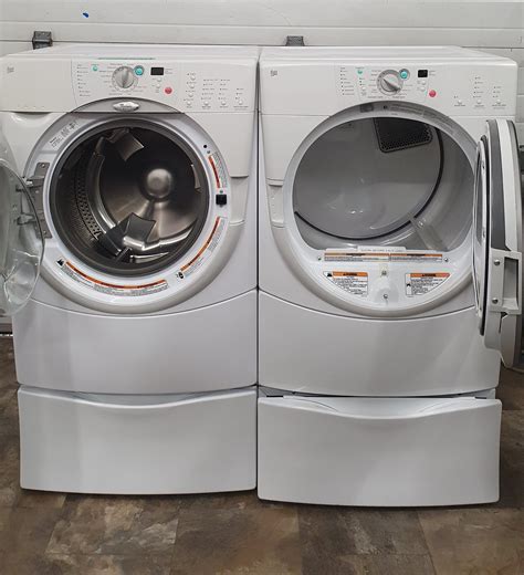 Order Your Used Whirlpool Duet Set With Pedestals Washing Machine ...