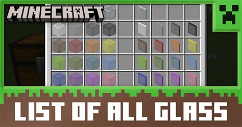 List of All Glass Blocks and Variants | Minecraft｜Game8