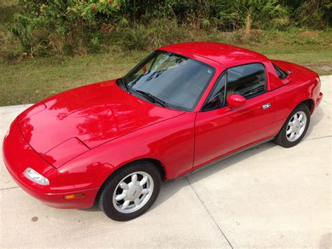 1991 MAZDA MX-5 MIATA, 5-SPD, DETACHABLE HARDTOP, LSD REAR, LOW MILES ...