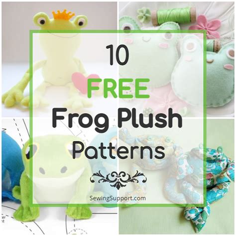 Stuffed Frog Toy Pattern | Wow Blog