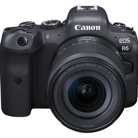 Canon EOS R6 Mirrorless Camera with 24-105mm f/4-7.1 Lens