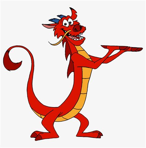 Download Mushu By Lionkingrulez-d6g7l0s - Mushu Mulan - HD Transparent ...