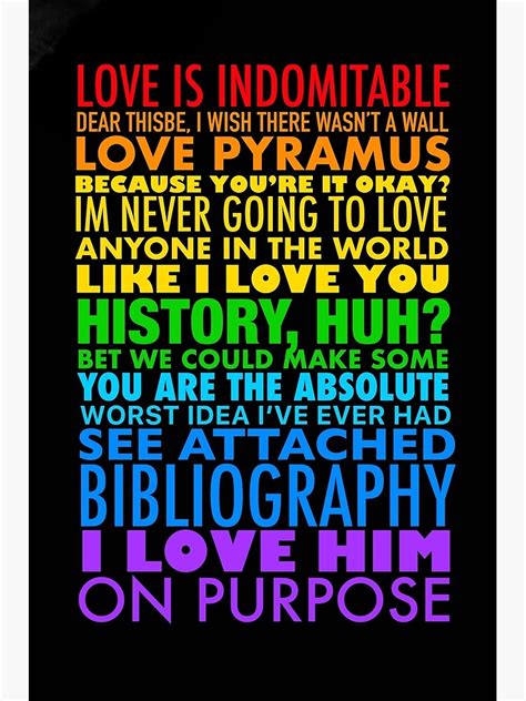 "Red White and Royal Blue quotes V2 Black" Poster by ViviRobots | Redbubble