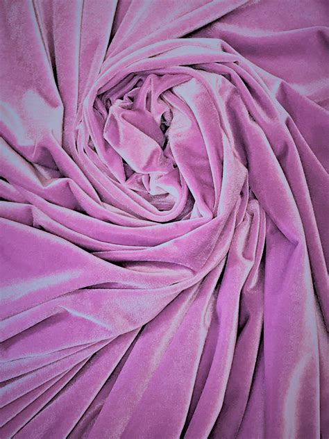 Stretch Velvet Fabric 2-way Stretch Soft & Silky 60 - Etsy