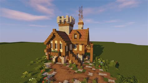 Minecraft Small House Design