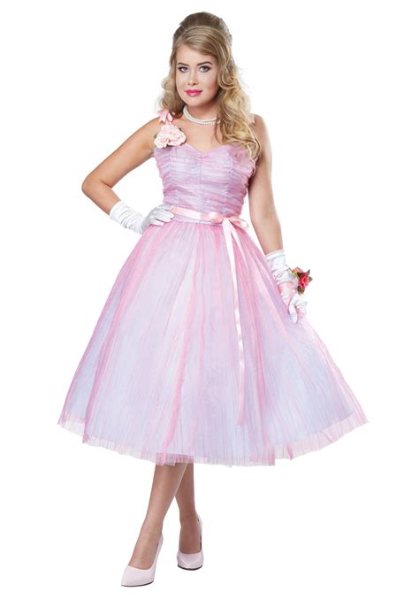 Adult Women's 50s Prom Beauty Costume