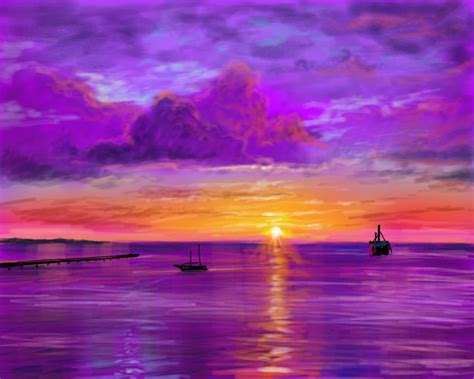 The Truth About Purple Sunset Painting Is About To Be Revealed ...