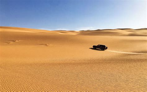 Download wallpaper 1920x1200 jeep, car, desert, sand, traces widescreen ...