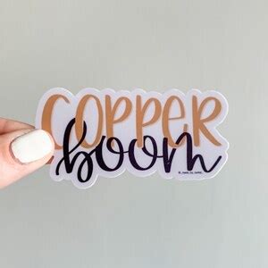 Copper Boom Gilmore Girls Stickers // Gilmore Girls Quotes | Etsy