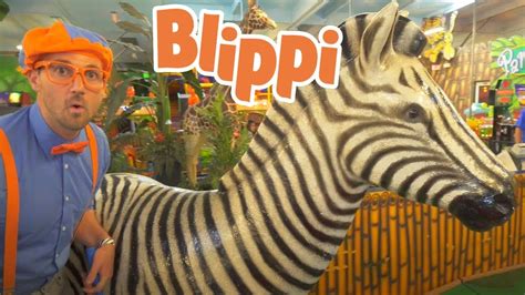 Blippi And Jungle Animals Explore With Blippi Educational Videos ...