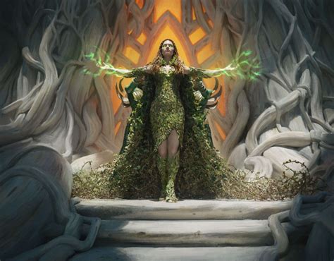 Titania, Voice of Gaea MtG Art from The Brothers' War Set by Cristi ...