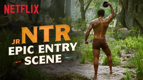 Jr. NTR's Entry Scene | RRR (Hindi) | Netflix India - YouTube