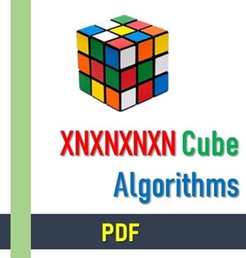 XNXNXNXN Cube Algorithms PDF (2023) | with Excel - Onlinegyani